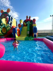 Love waterpark μικρή πισινα 