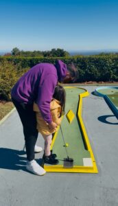 Mini golf στο bowling city club