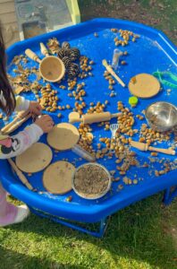 olympus forest park τραπεζάκι για messy play