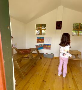 σπιτάκι ζωγραφικής στο olympus forest park στον Πυργέτο λάρισας