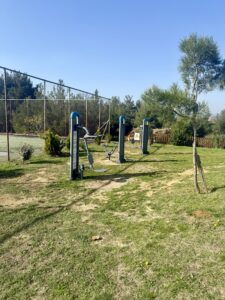 Όργανα γυμναστικής περιβαλλοντικό πάρκο δερβενίου