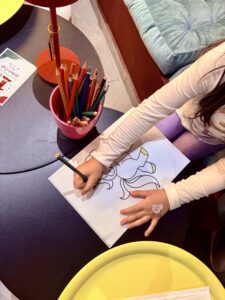 Galinis cafe Μπότσαρη ζωγραφική