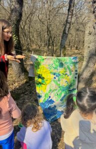 χρωμομπουγάδα - εργαστήρια χαράς στο δάσος