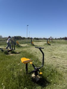 όργανα γυμναστικής στο πάρκο Κέρκυρας