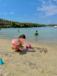 παραλία Λατούρα Χαλκιδική