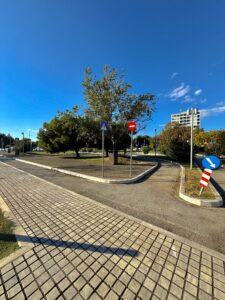 πάρκο κυκλοφοριακής αγωγής νέα παραλία Θεσσαλονίκης