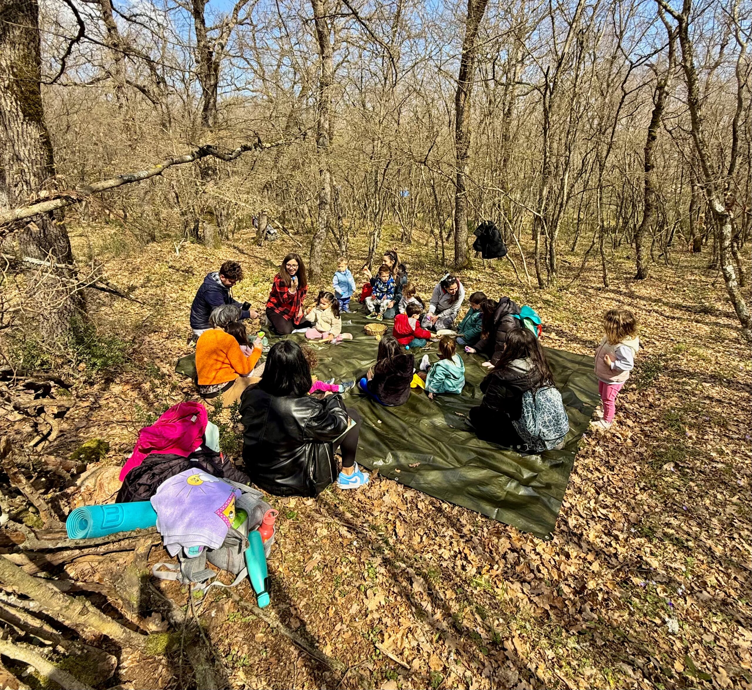 εργαστήρια χαράς στο δάσος με την Νικολέτα Λιλιδέρη