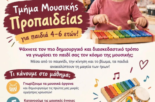 μουσική προπαιδία σύγχρονο ωδείο θεσσαλονίκης
